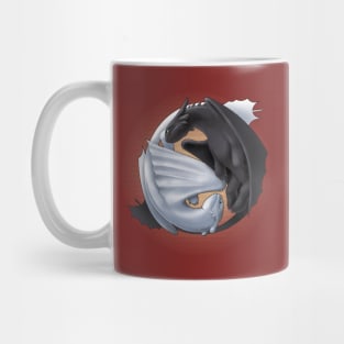 Toothless and Light Fury (How to Train Your Dragon 3) Mug